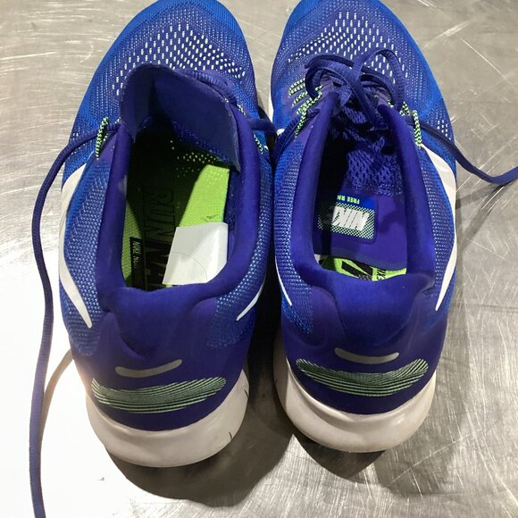 Nike Free RN Running Shoes | Men’s Size 10 | Blue & Green - Picture 4 of 5